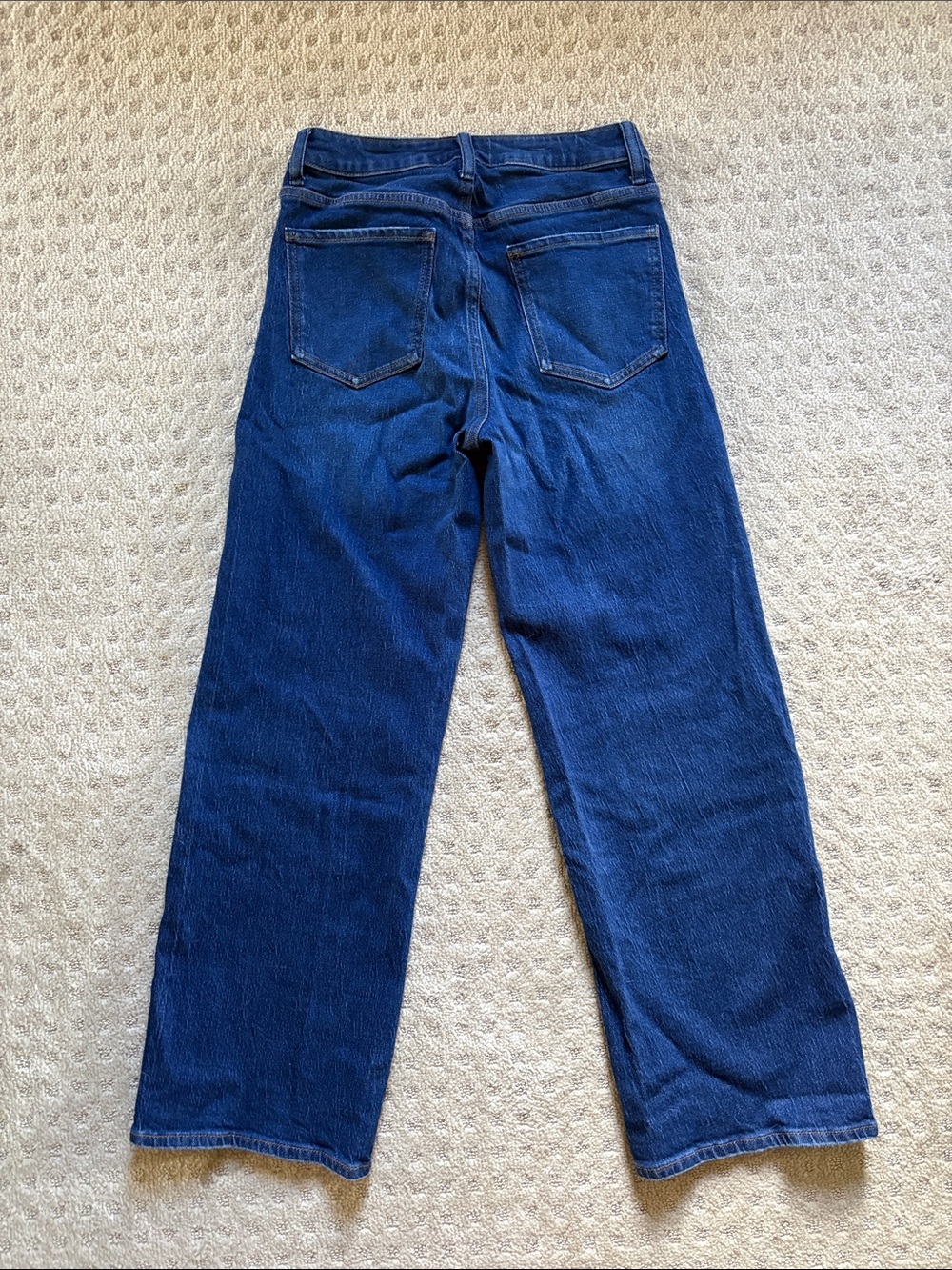 Quince Women’s Bella Stretch Dark Blue Straight-Leg Jeans - Picture 4 of 11